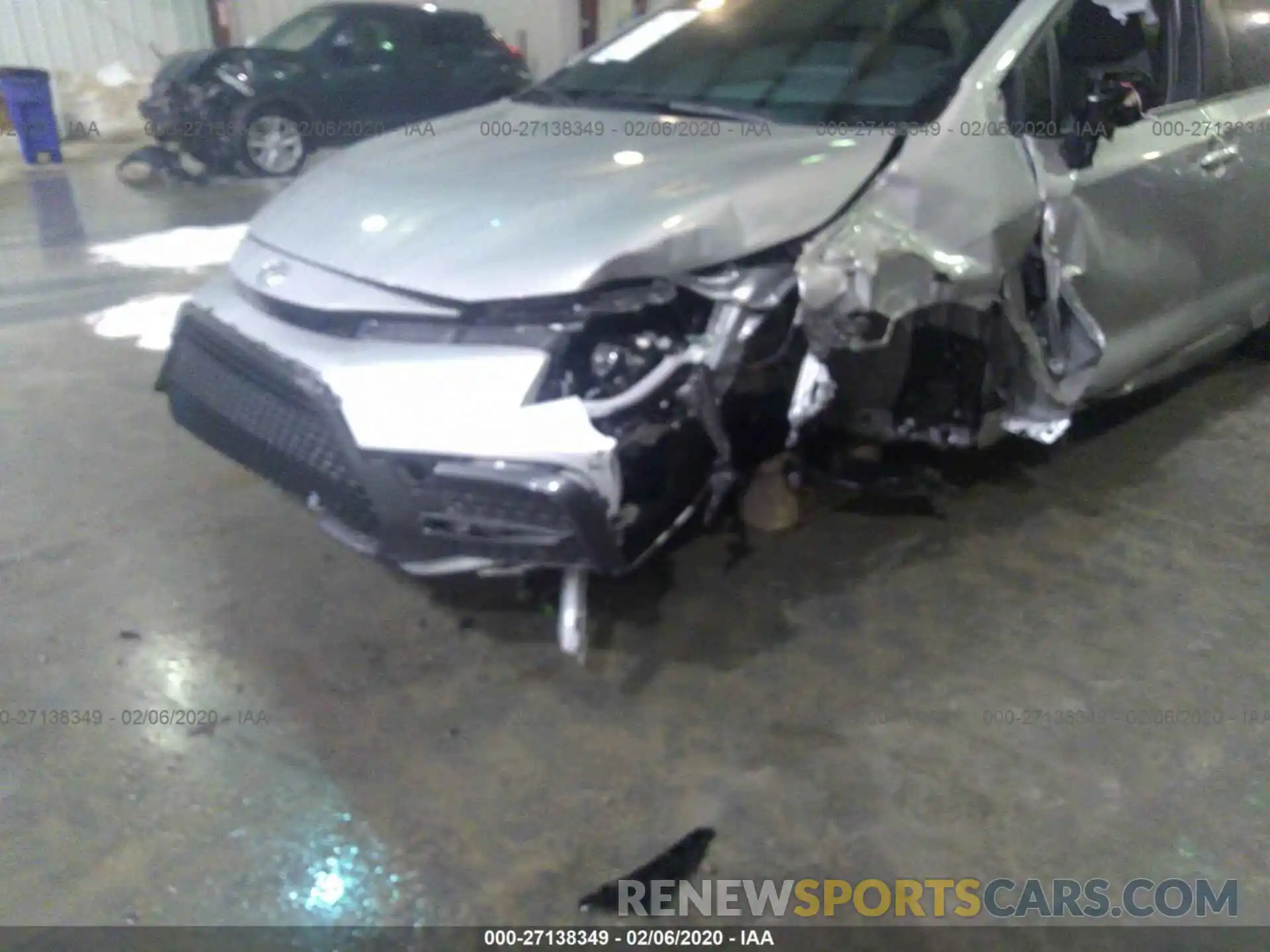 6 Photograph of a damaged car JTDS4RCE8LJ012761 TOYOTA COROLLA 2020