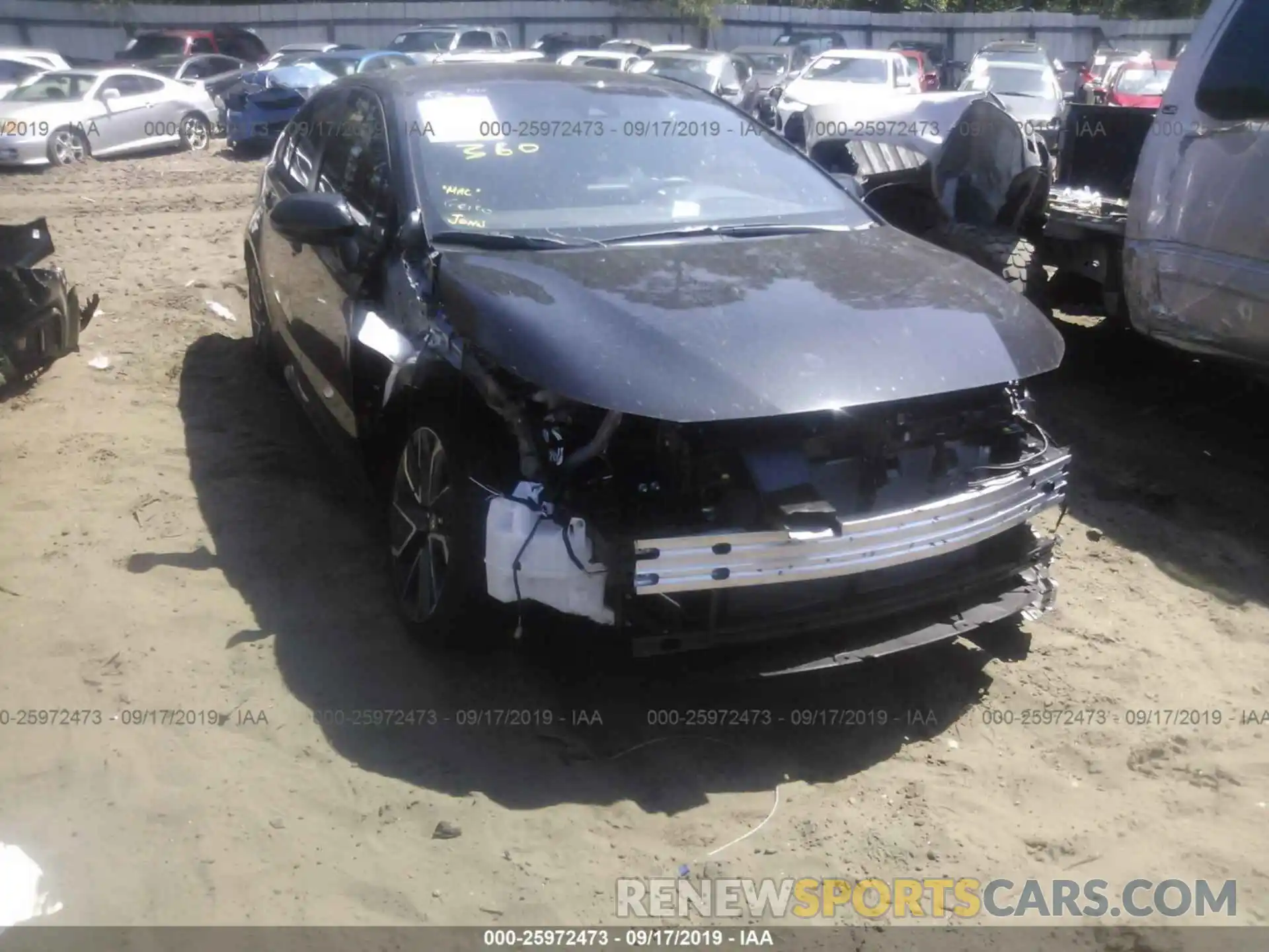 6 Photograph of a damaged car JTDS4RCE8LJ012999 TOYOTA COROLLA 2020