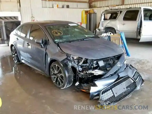 1 Photograph of a damaged car JTDS4RCE8LJ013165 TOYOTA COROLLA 2020