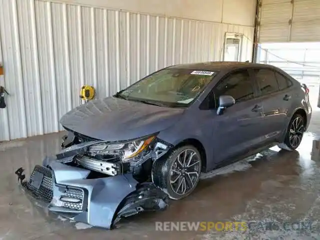 2 Photograph of a damaged car JTDS4RCE8LJ013165 TOYOTA COROLLA 2020