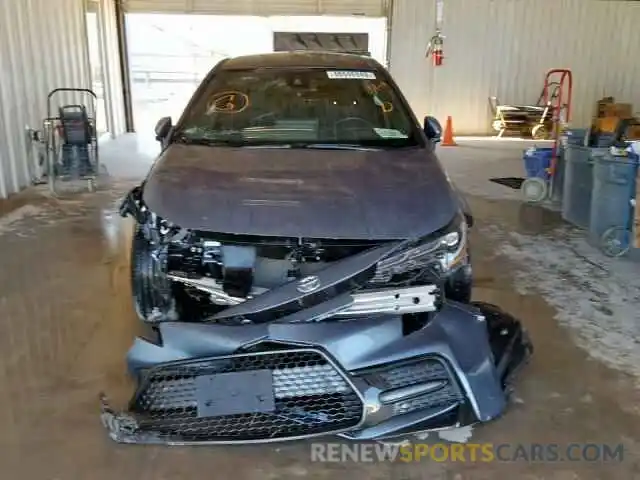 9 Photograph of a damaged car JTDS4RCE8LJ013165 TOYOTA COROLLA 2020