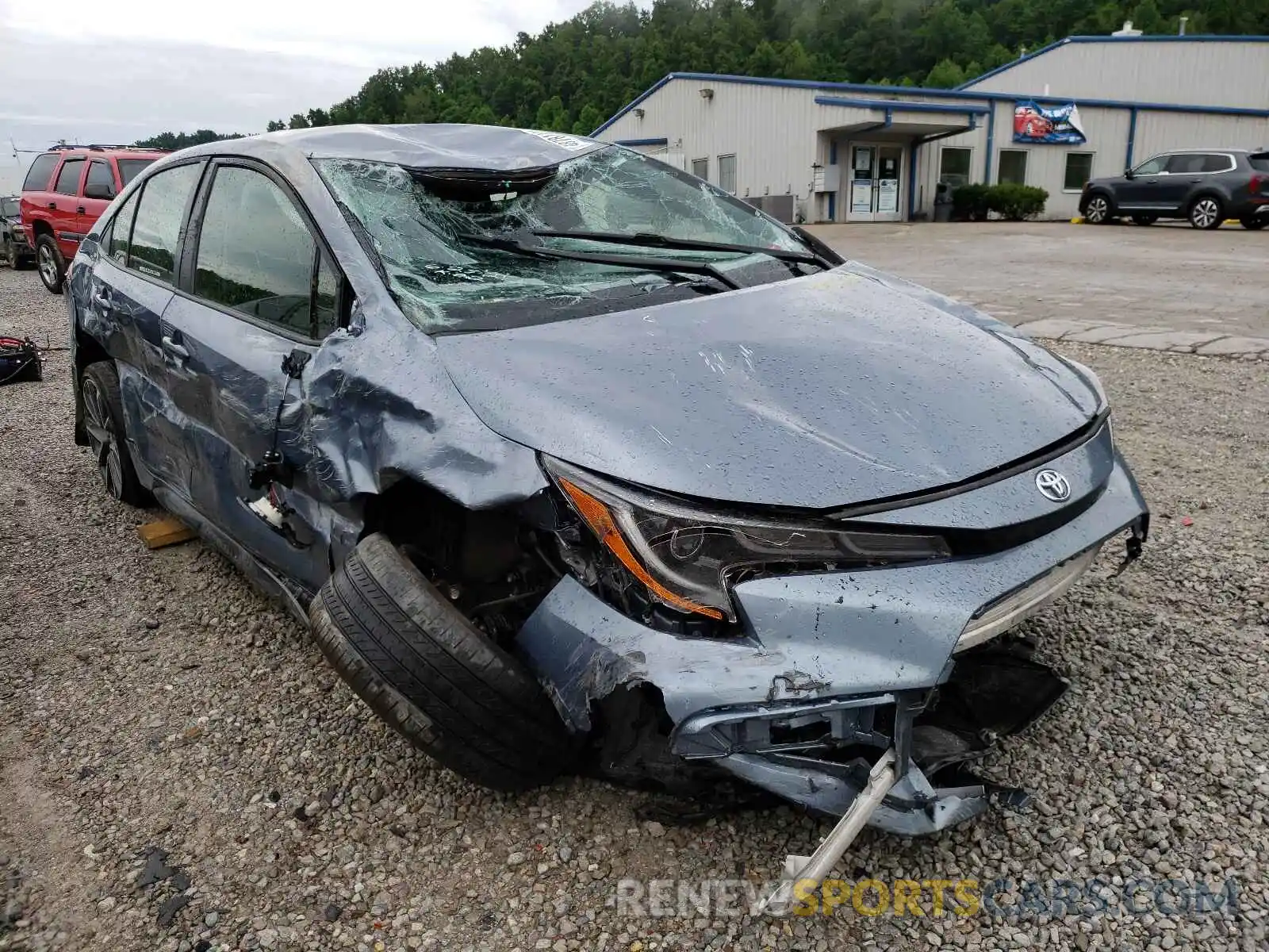 1 Photograph of a damaged car JTDS4RCE8LJ013893 TOYOTA COROLLA 2020