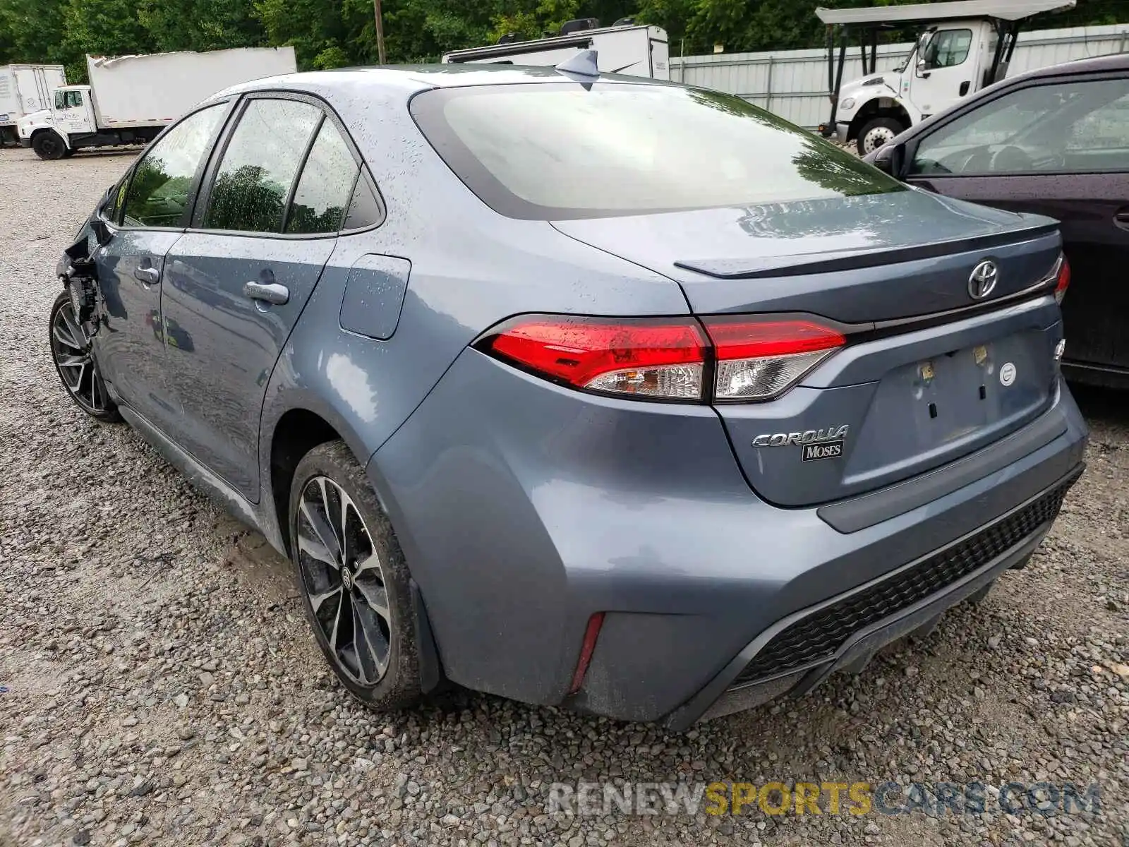 3 Photograph of a damaged car JTDS4RCE8LJ013893 TOYOTA COROLLA 2020