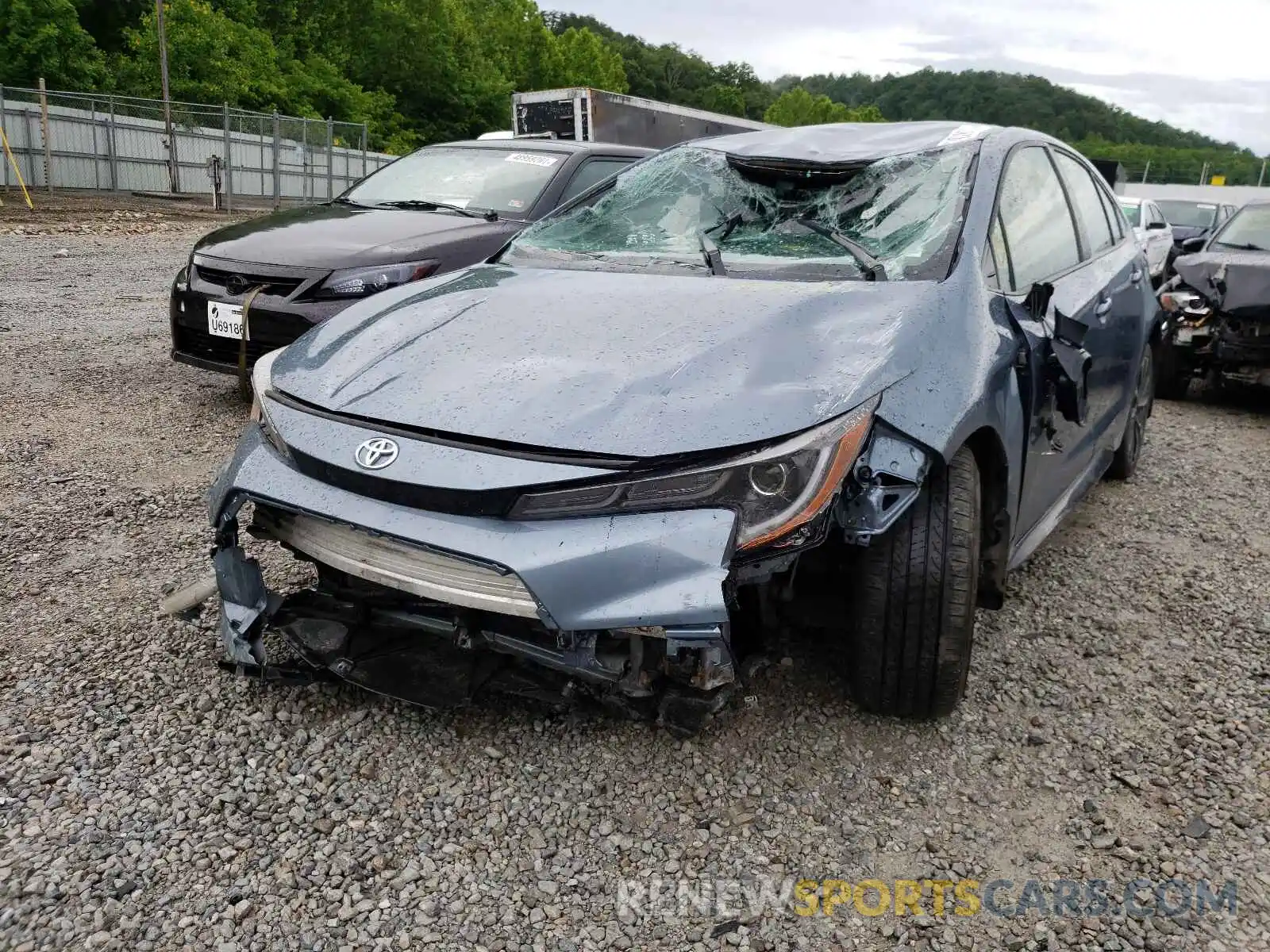 9 Photograph of a damaged car JTDS4RCE8LJ013893 TOYOTA COROLLA 2020