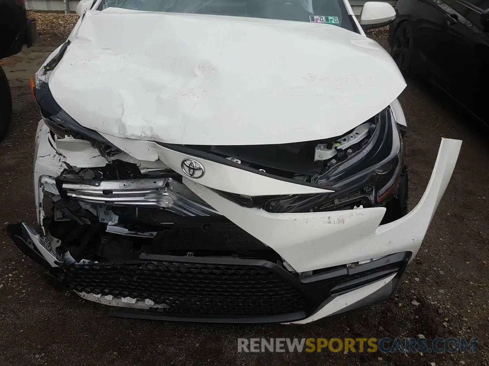 7 Photograph of a damaged car JTDS4RCE8LJ014655 TOYOTA COROLLA 2020