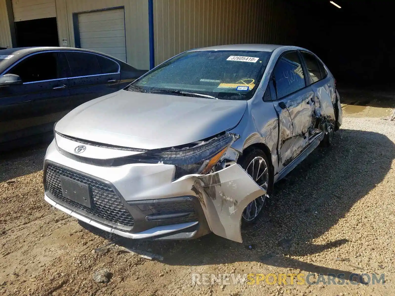 2 Photograph of a damaged car JTDS4RCE8LJ014915 TOYOTA COROLLA 2020