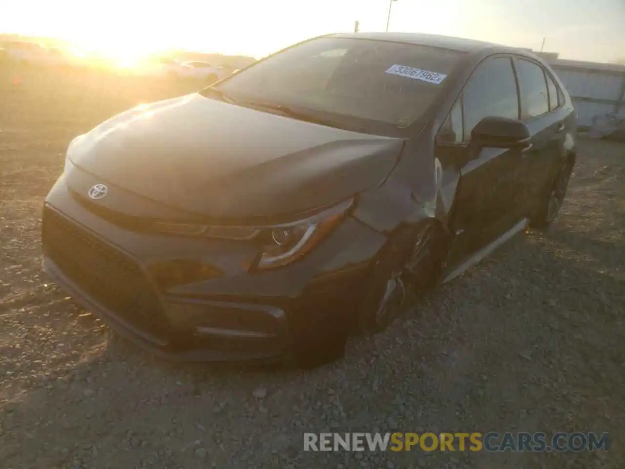 9 Photograph of a damaged car JTDS4RCE8LJ016227 TOYOTA COROLLA 2020