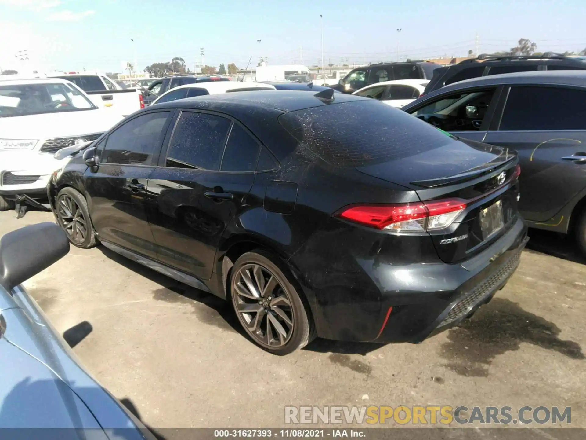 3 Photograph of a damaged car JTDS4RCE8LJ016728 TOYOTA COROLLA 2020