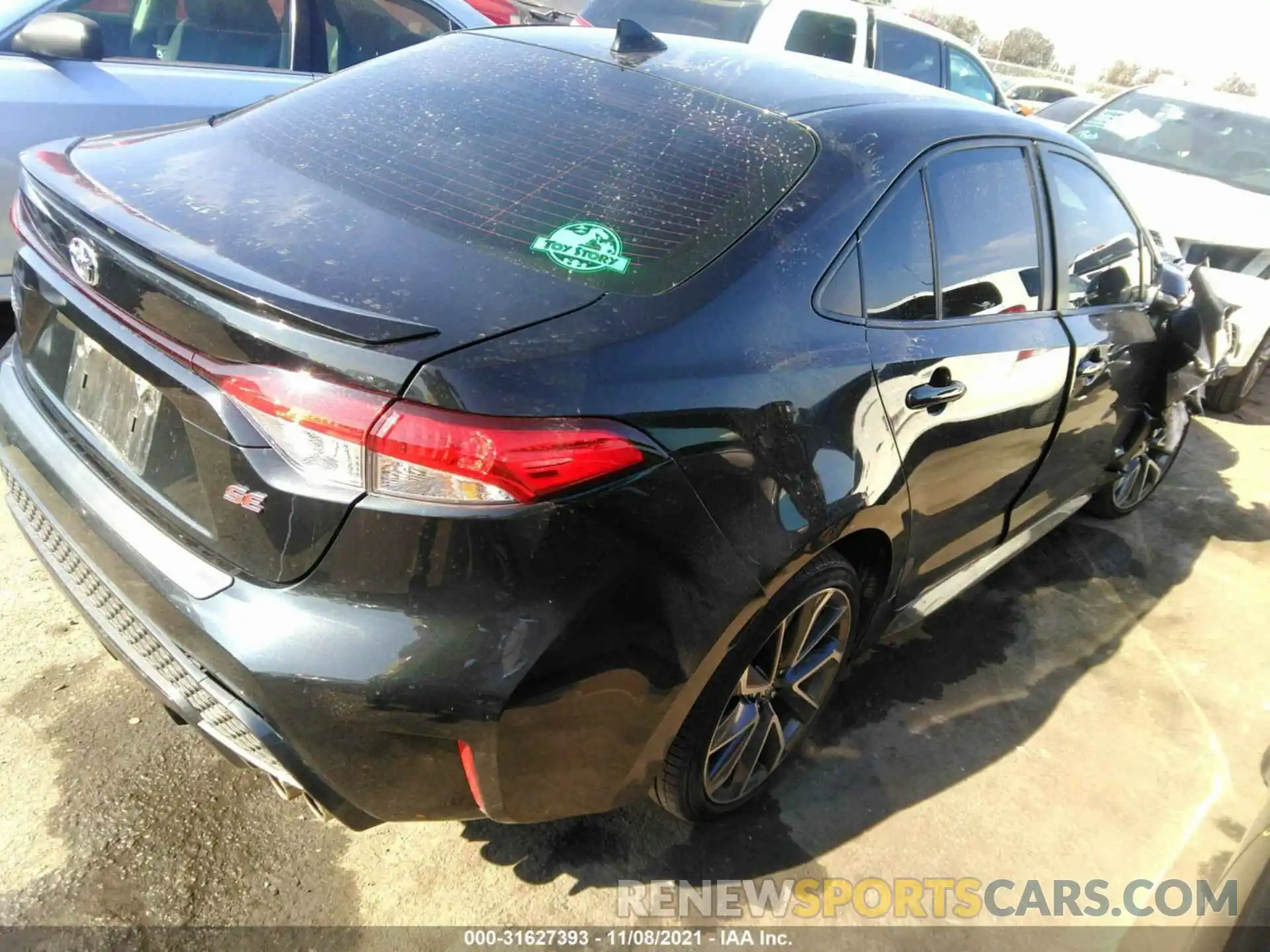 4 Photograph of a damaged car JTDS4RCE8LJ016728 TOYOTA COROLLA 2020