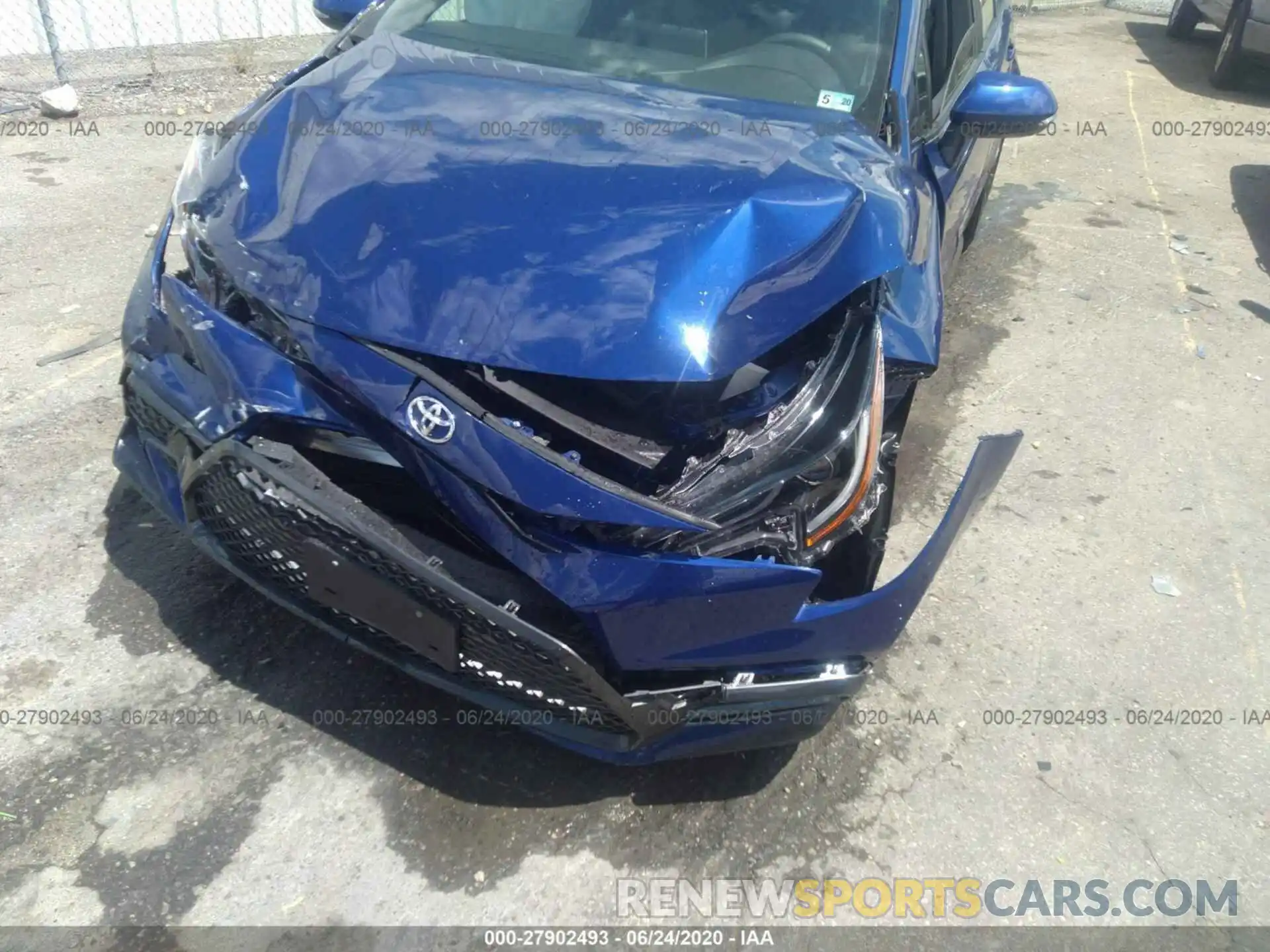 6 Photograph of a damaged car JTDS4RCE8LJ017524 TOYOTA COROLLA 2020