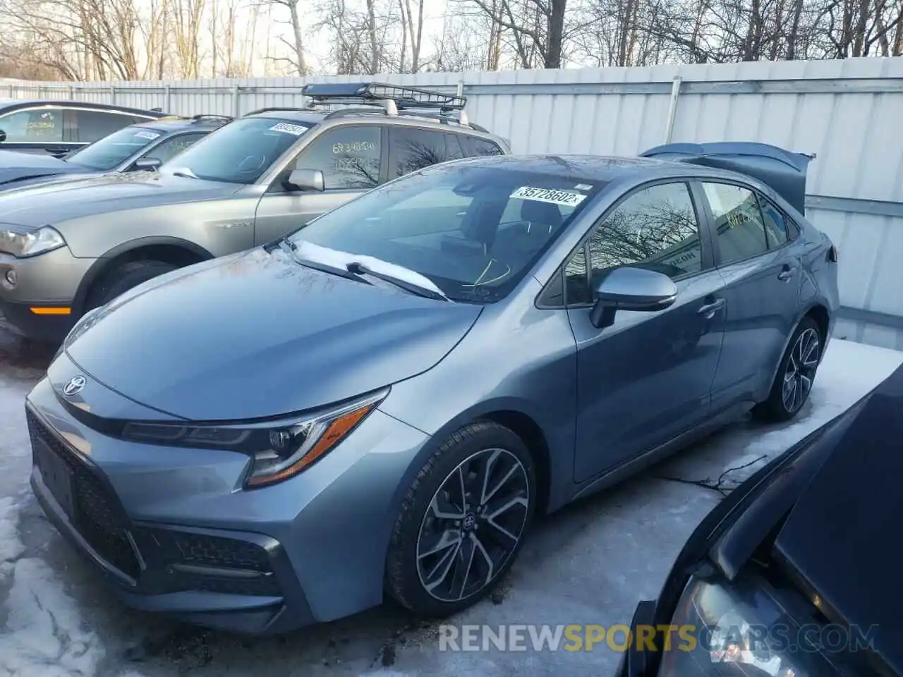 2 Photograph of a damaged car JTDS4RCE8LJ018625 TOYOTA COROLLA 2020