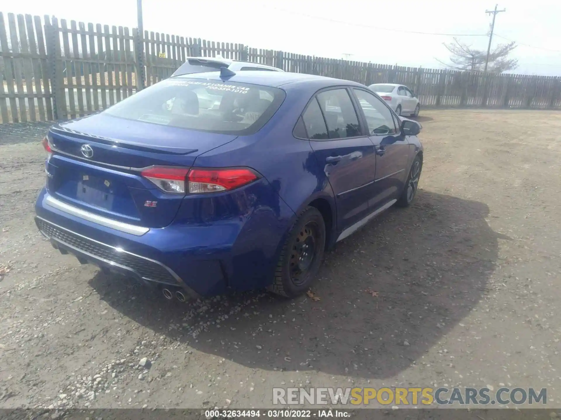 4 Photograph of a damaged car JTDS4RCE8LJ018818 TOYOTA COROLLA 2020