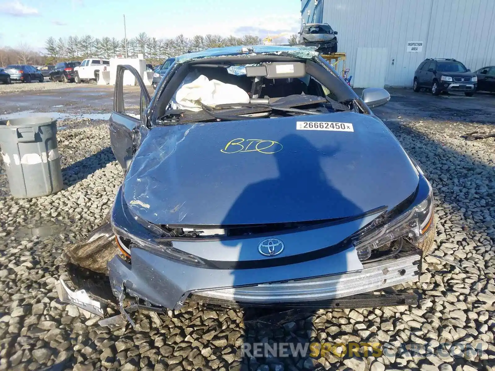 9 Фотография поврежденного автомобиля JTDS4RCE8LJ018821 TOYOTA COROLLA 2020