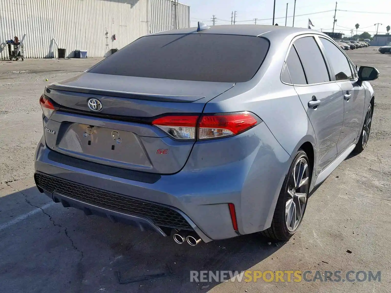 4 Photograph of a damaged car JTDS4RCE8LJ019449 TOYOTA COROLLA 2020