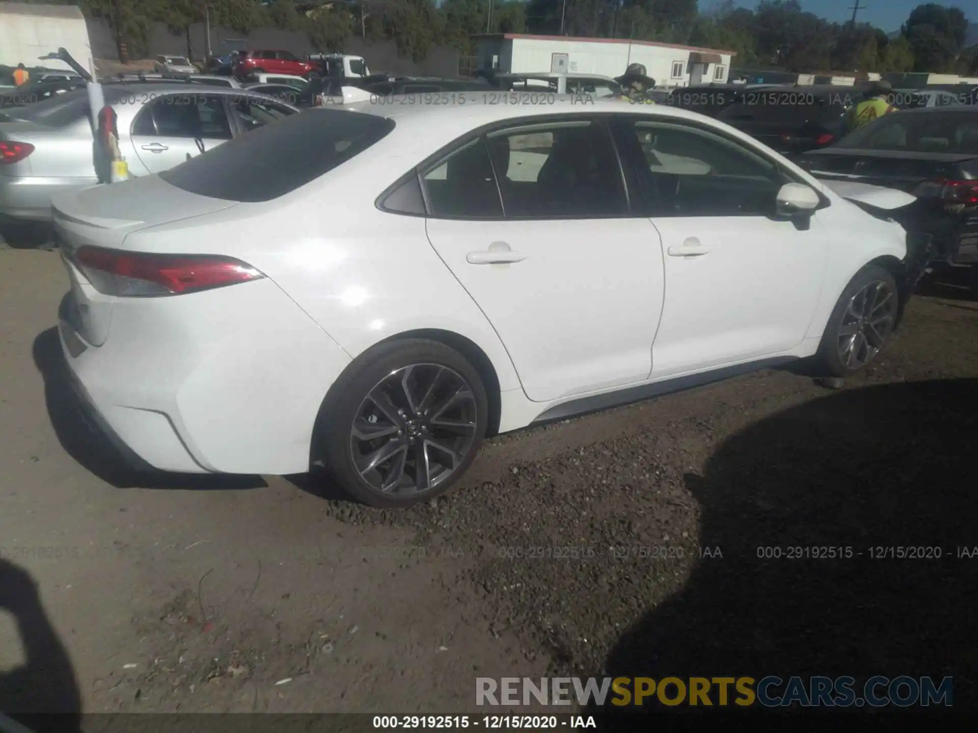 4 Photograph of a damaged car JTDS4RCE8LJ019595 TOYOTA COROLLA 2020