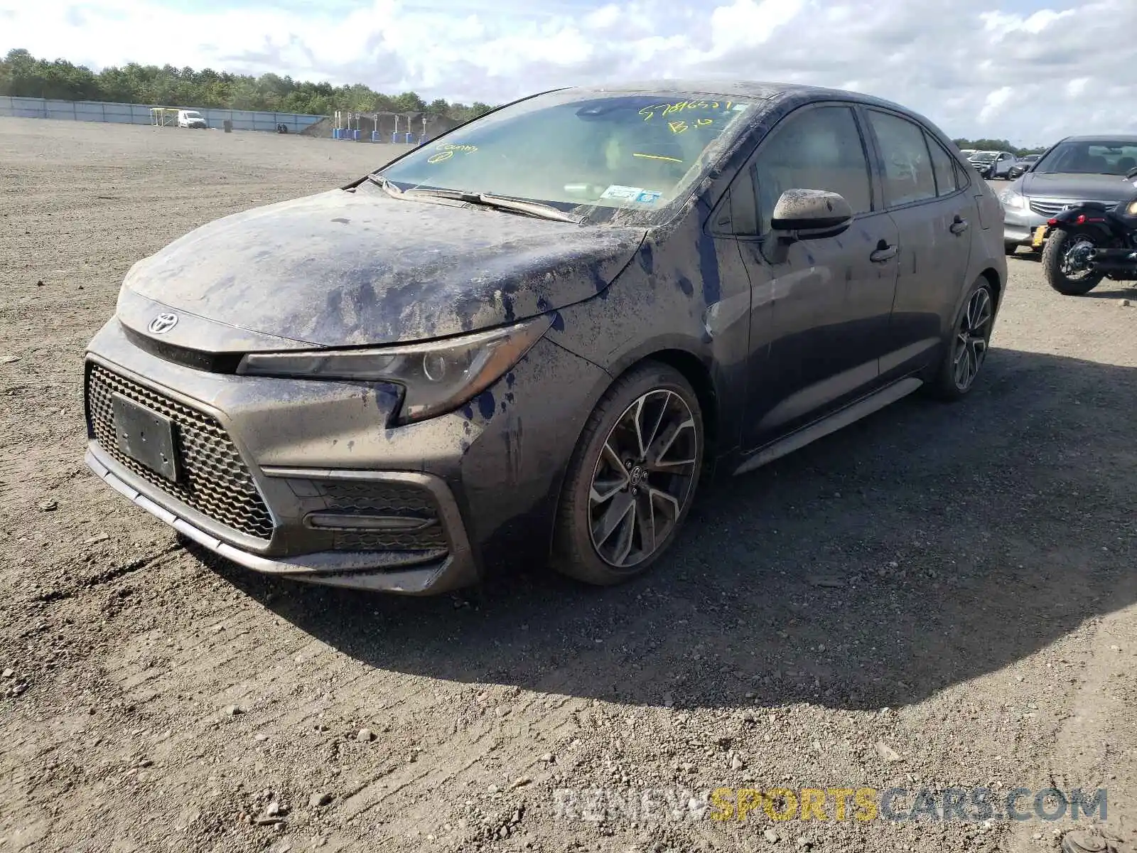 2 Photograph of a damaged car JTDS4RCE8LJ021296 TOYOTA COROLLA 2020