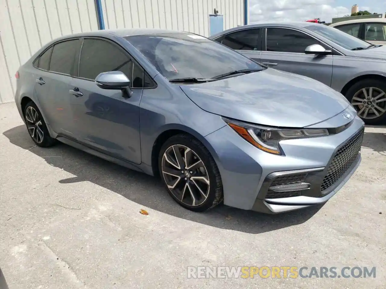 1 Photograph of a damaged car JTDS4RCE8LJ021539 TOYOTA COROLLA 2020