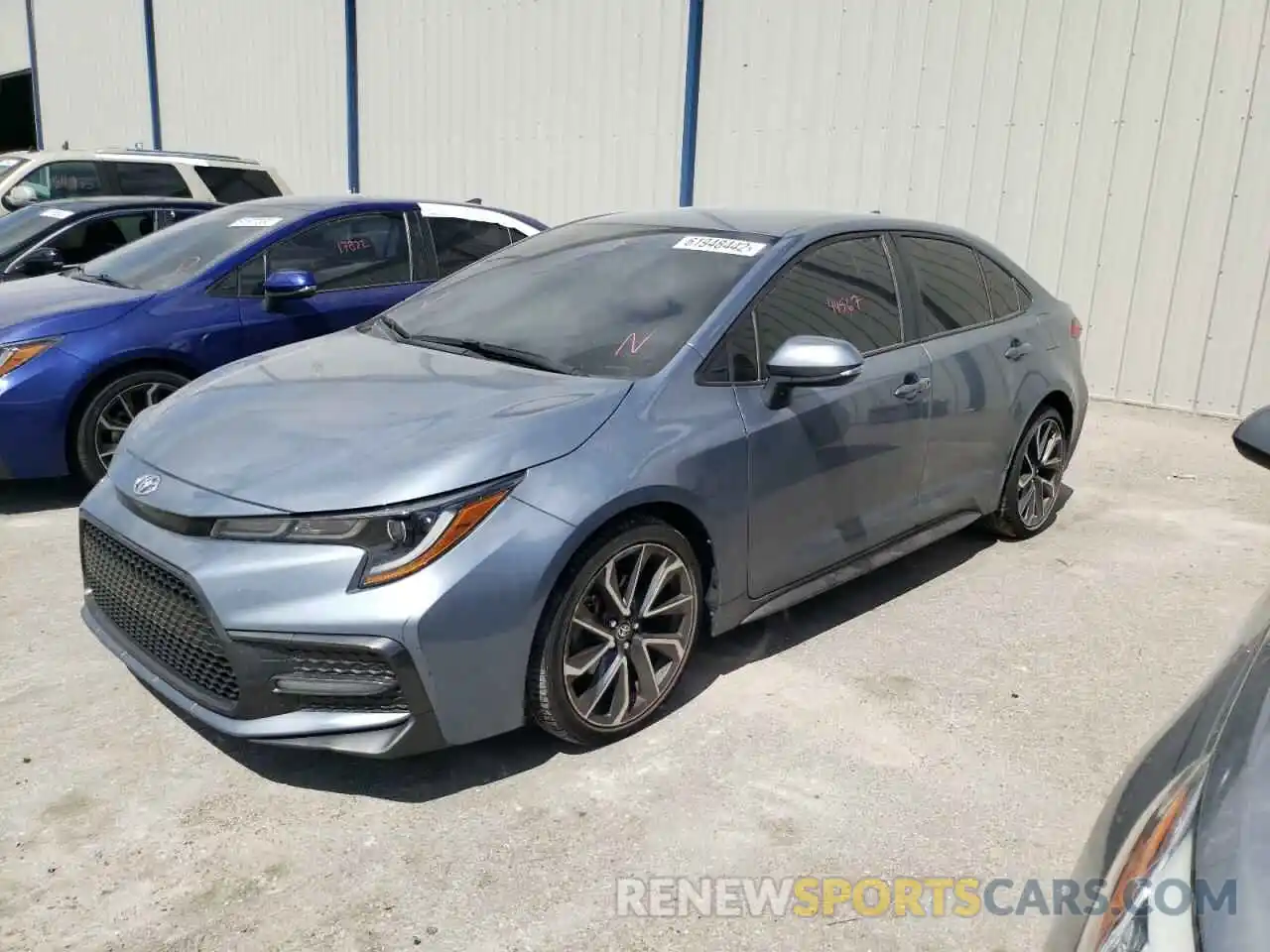 2 Photograph of a damaged car JTDS4RCE8LJ021539 TOYOTA COROLLA 2020