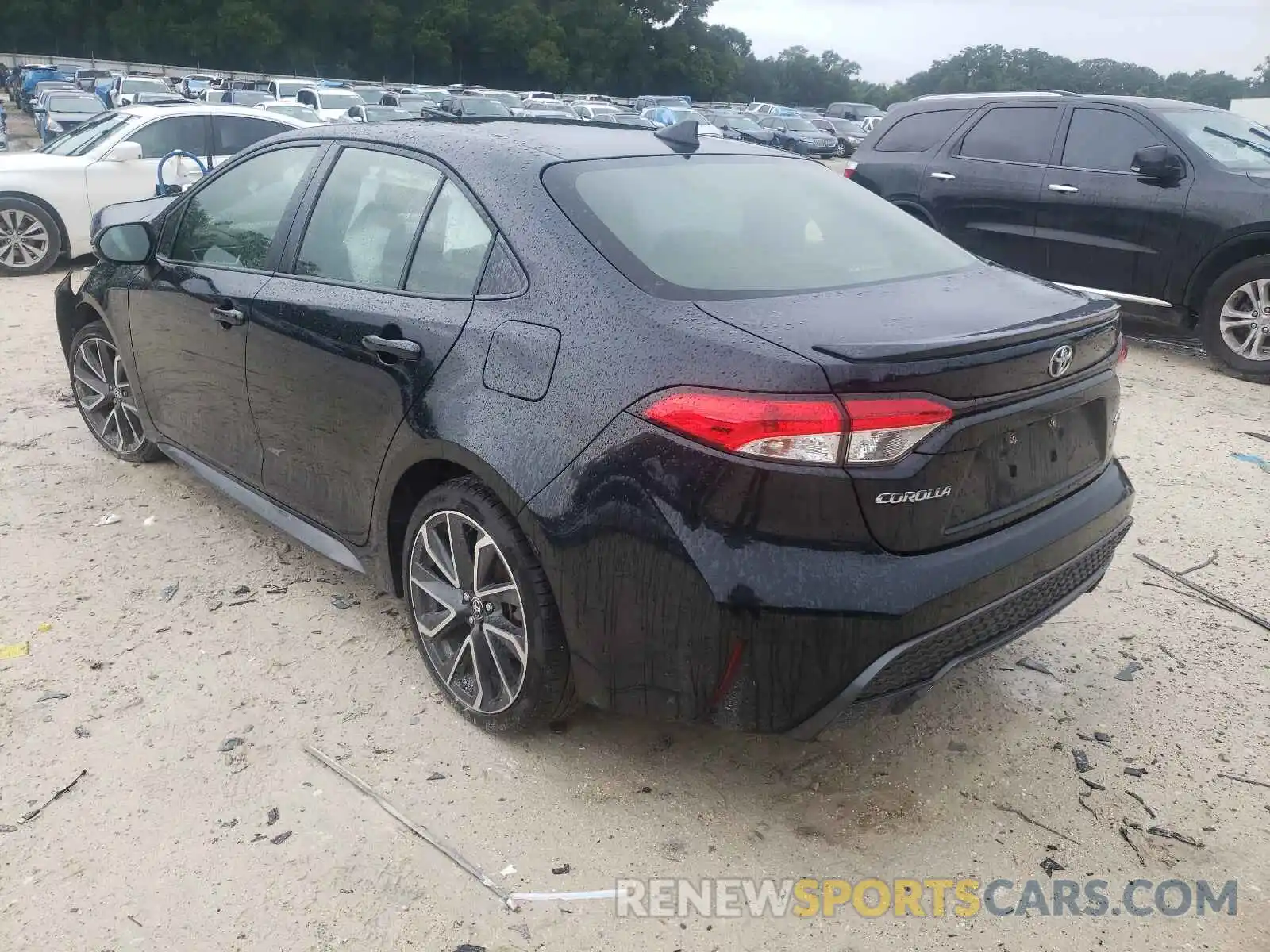 3 Photograph of a damaged car JTDS4RCE8LJ022609 TOYOTA COROLLA 2020