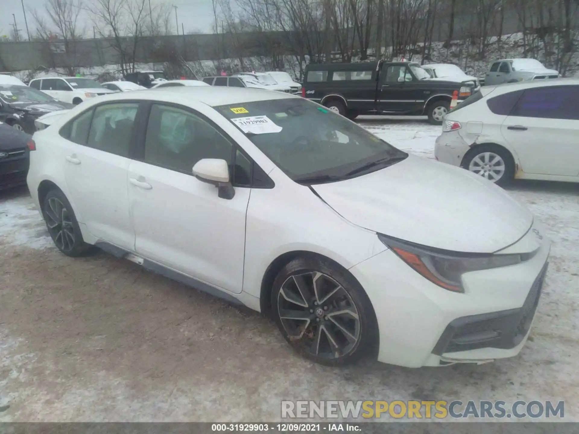 1 Photograph of a damaged car JTDS4RCE8LJ022867 TOYOTA COROLLA 2020