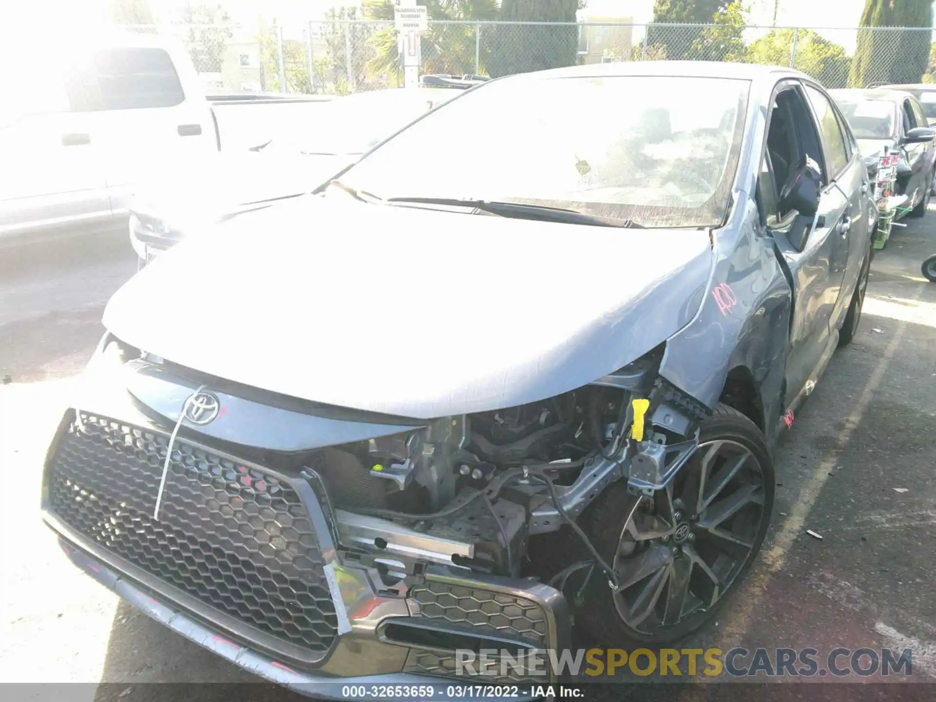 6 Photograph of a damaged car JTDS4RCE8LJ023100 TOYOTA COROLLA 2020