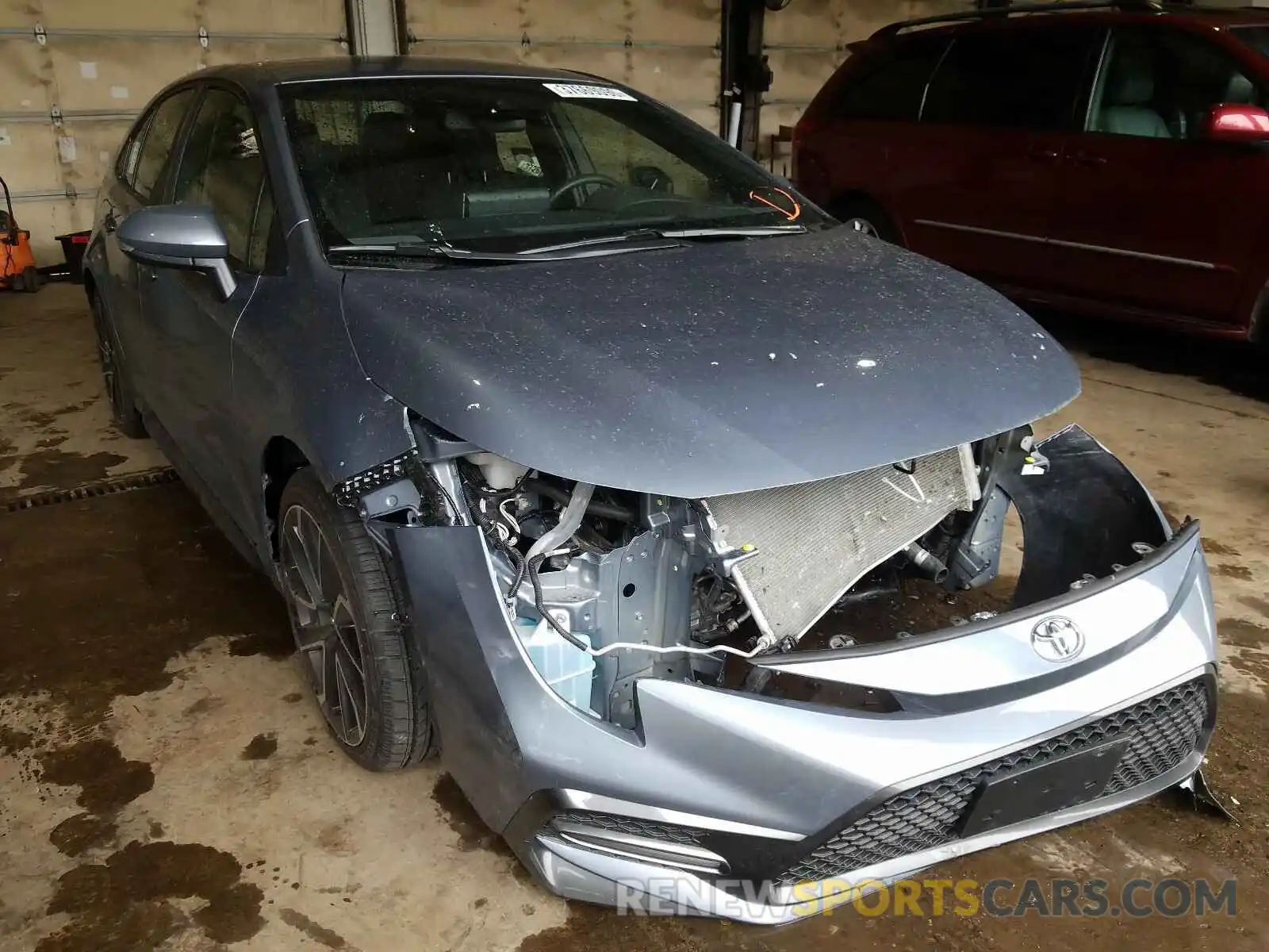 1 Photograph of a damaged car JTDS4RCE8LJ023548 TOYOTA COROLLA 2020