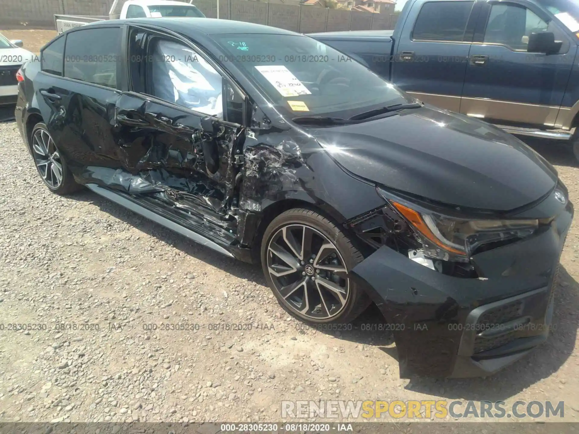 6 Photograph of a damaged car JTDS4RCE8LJ023646 TOYOTA COROLLA 2020