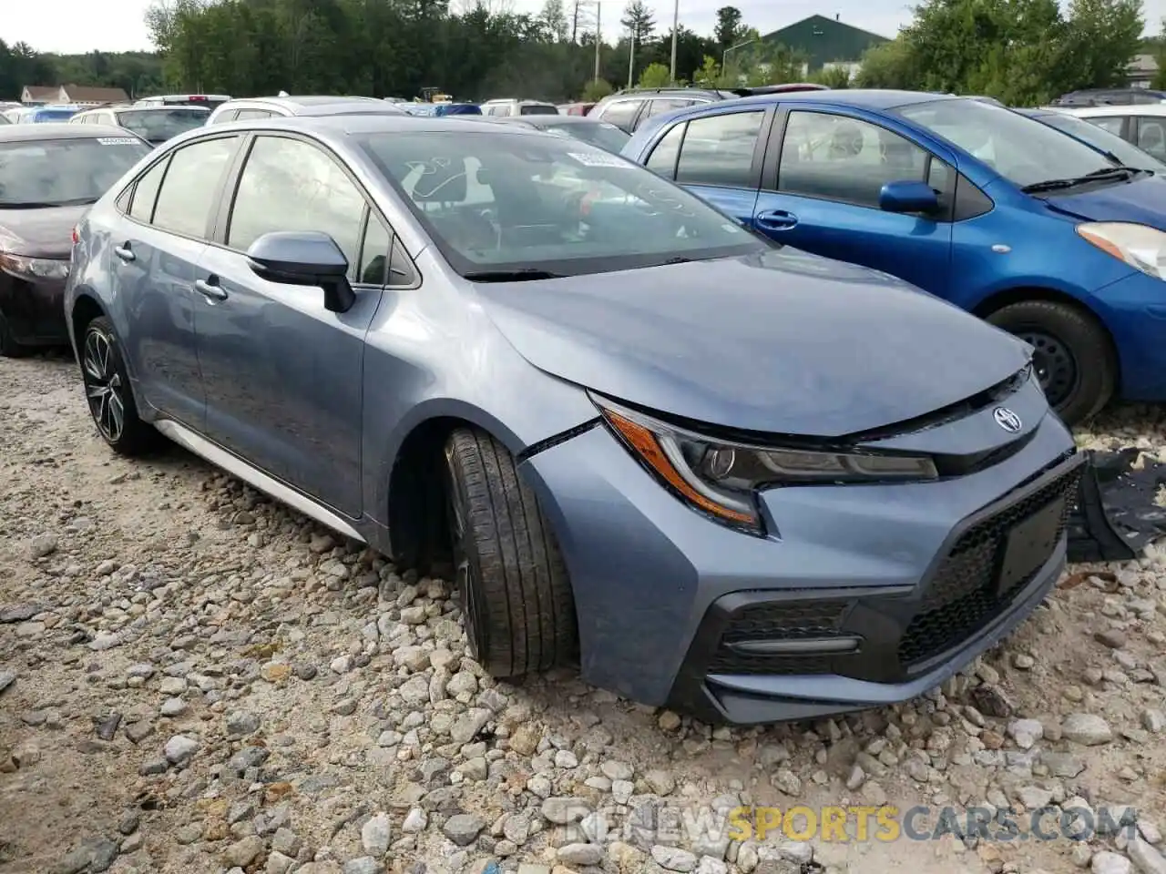 1 Photograph of a damaged car JTDS4RCE8LJ023811 TOYOTA COROLLA 2020