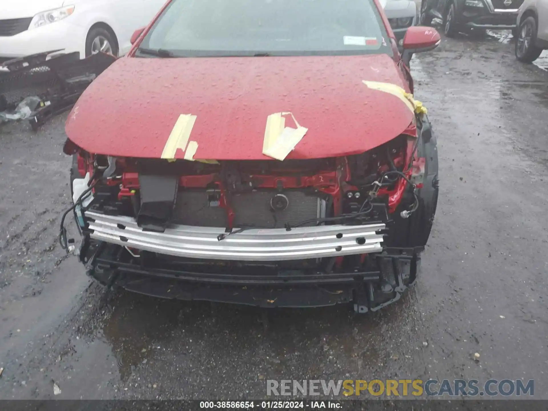 12 Photograph of a damaged car JTDS4RCE8LJ023887 TOYOTA COROLLA 2020