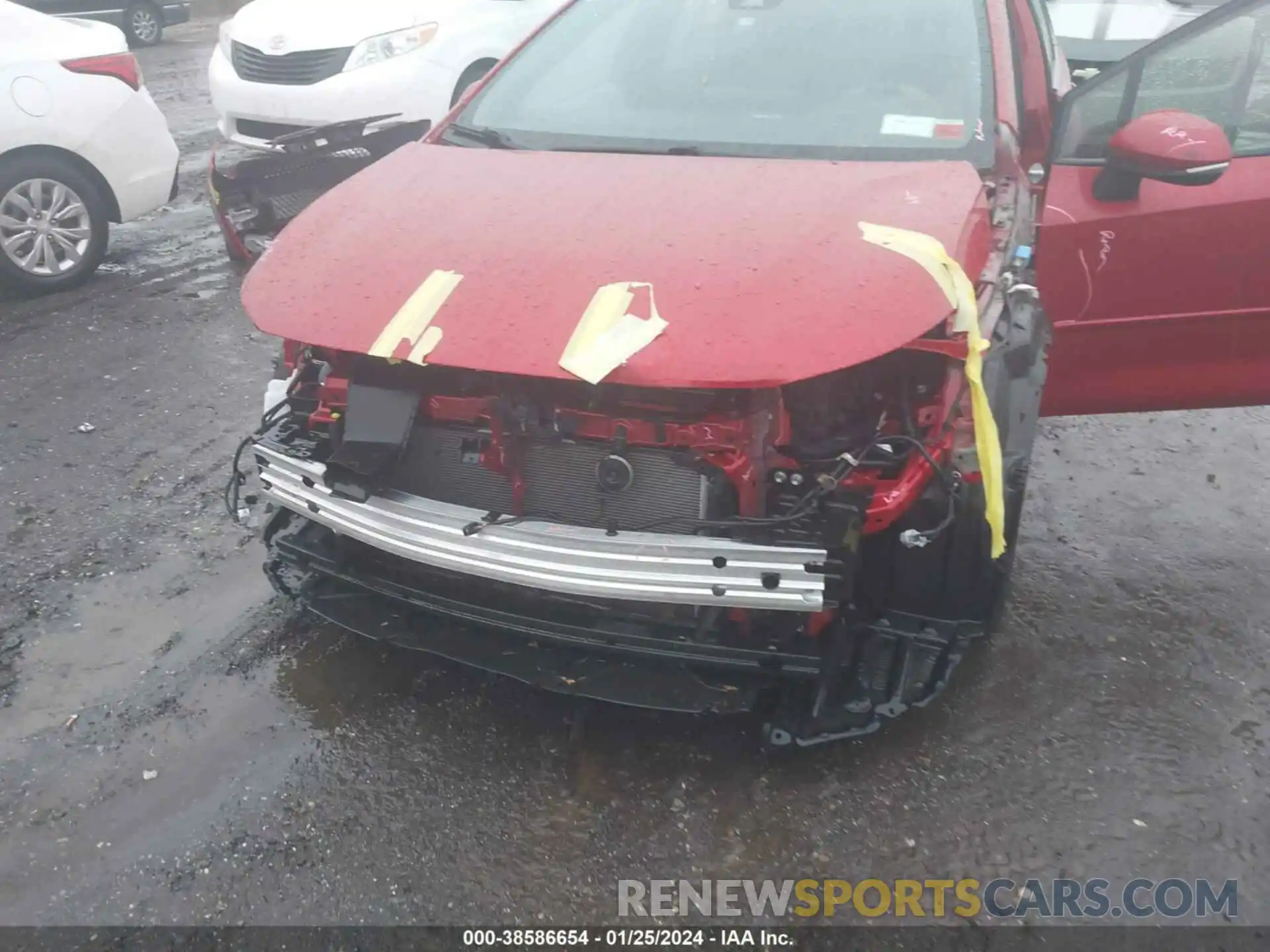 6 Photograph of a damaged car JTDS4RCE8LJ023887 TOYOTA COROLLA 2020