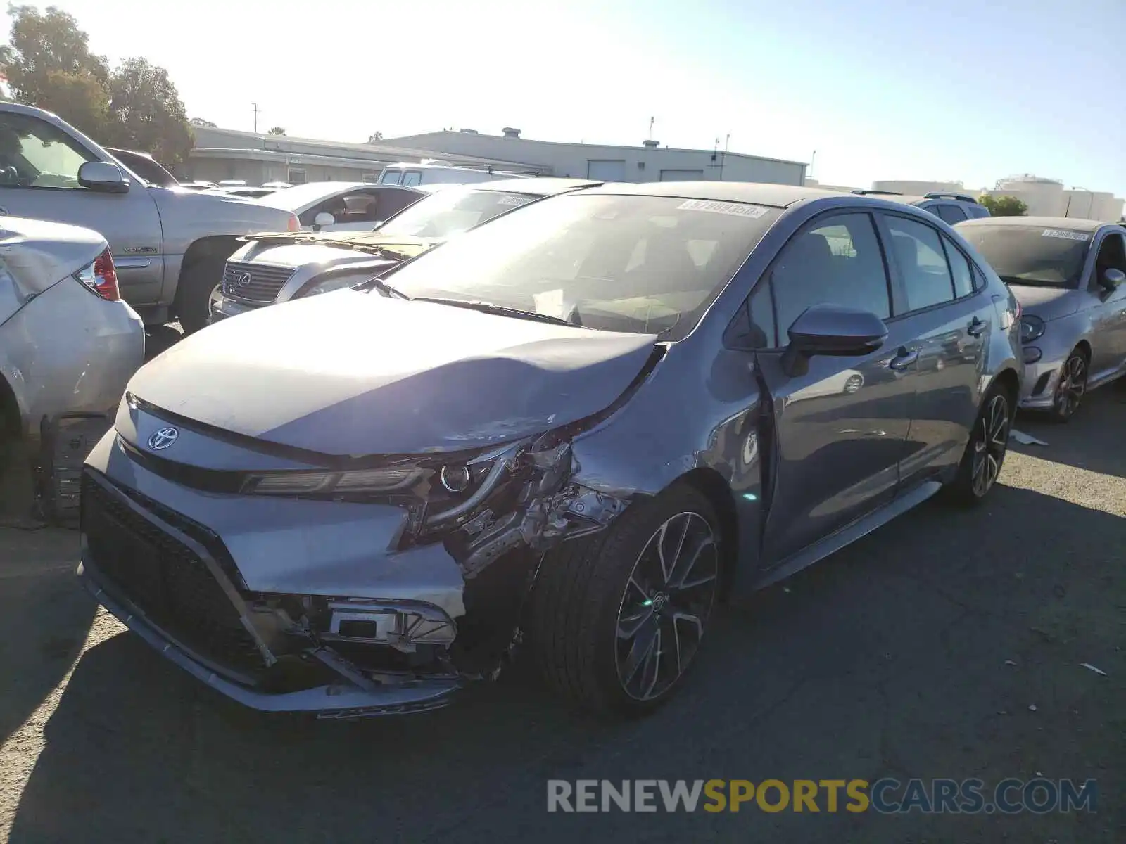 9 Photograph of a damaged car JTDS4RCE8LJ024344 TOYOTA COROLLA 2020