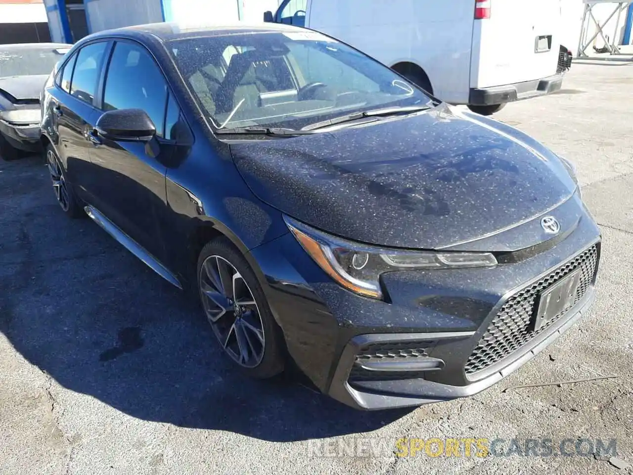 1 Photograph of a damaged car JTDS4RCE8LJ025834 TOYOTA COROLLA 2020