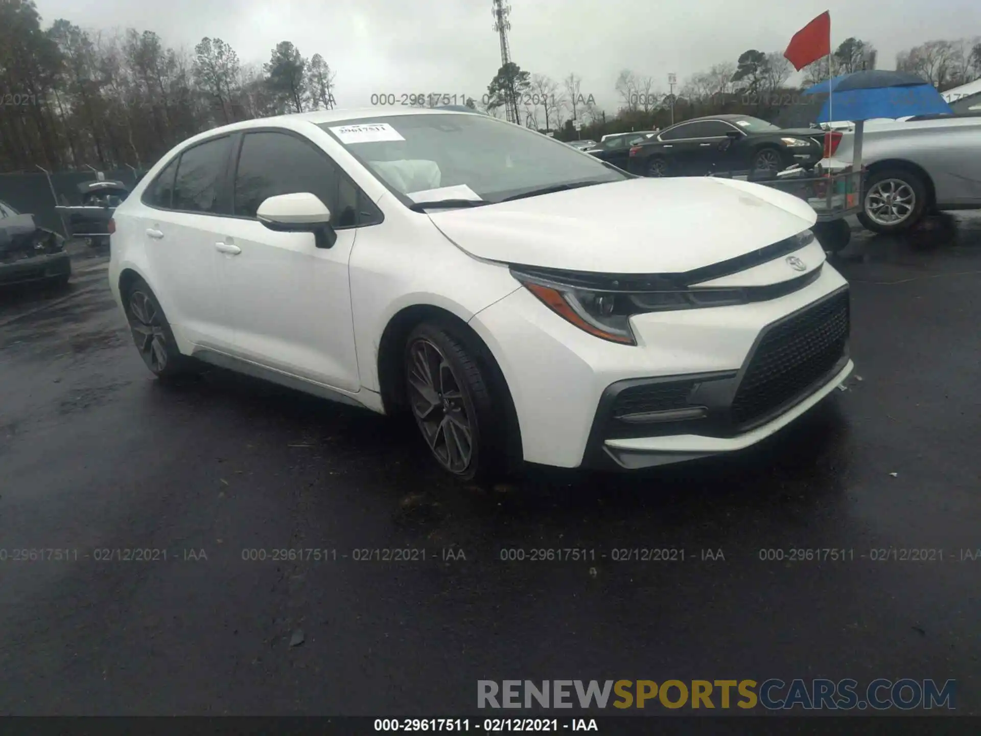 1 Photograph of a damaged car JTDS4RCE8LJ025896 TOYOTA COROLLA 2020