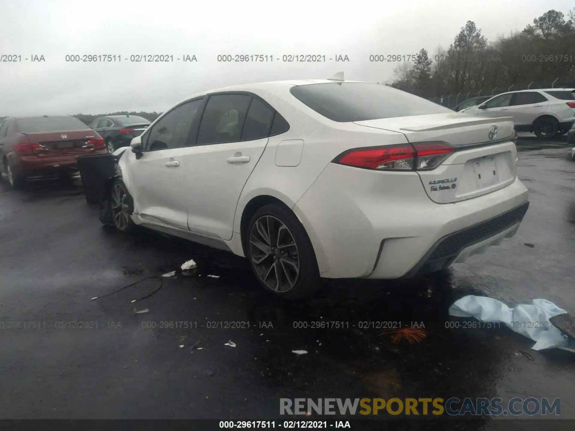 3 Photograph of a damaged car JTDS4RCE8LJ025896 TOYOTA COROLLA 2020