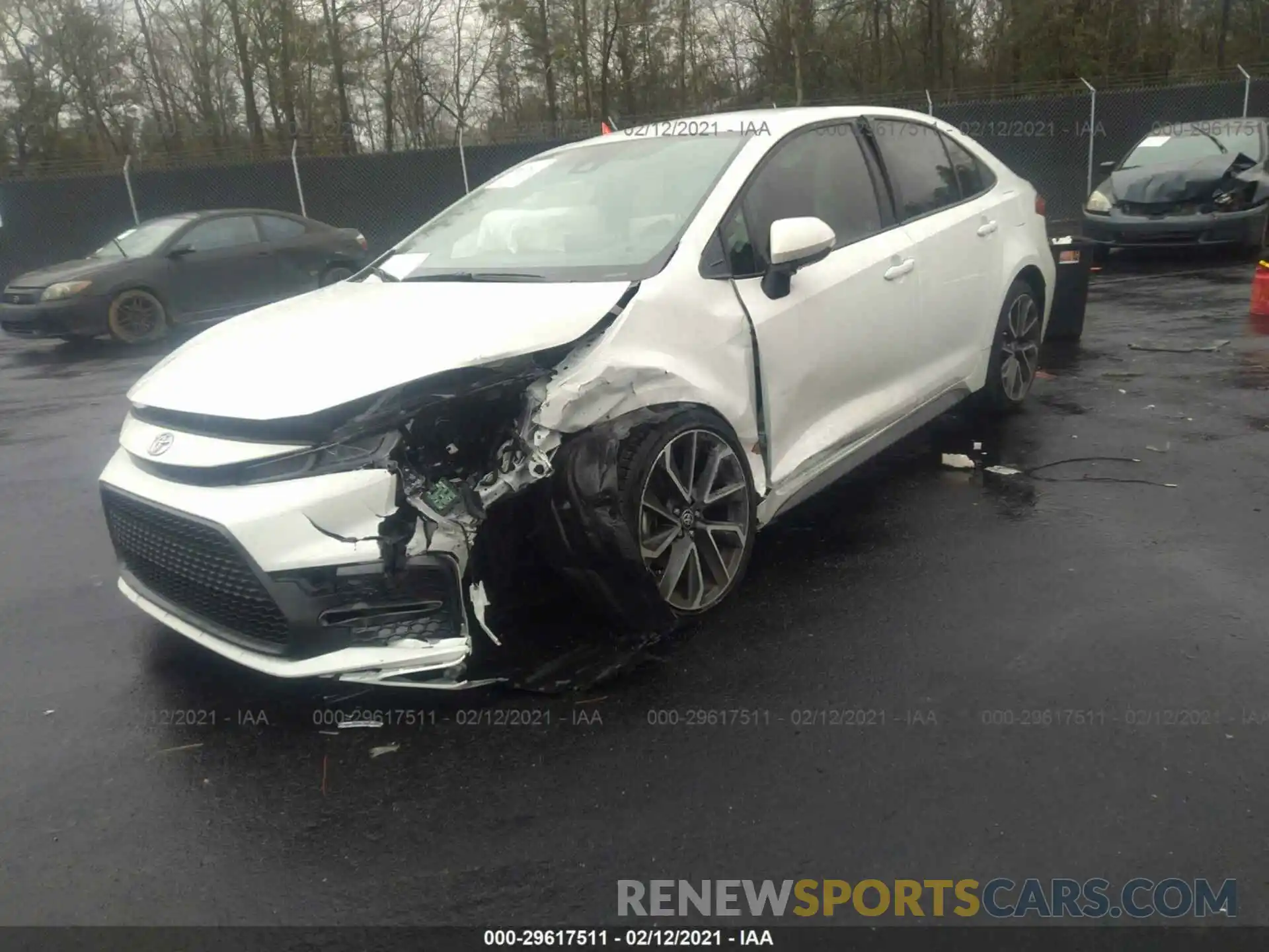 6 Photograph of a damaged car JTDS4RCE8LJ025896 TOYOTA COROLLA 2020