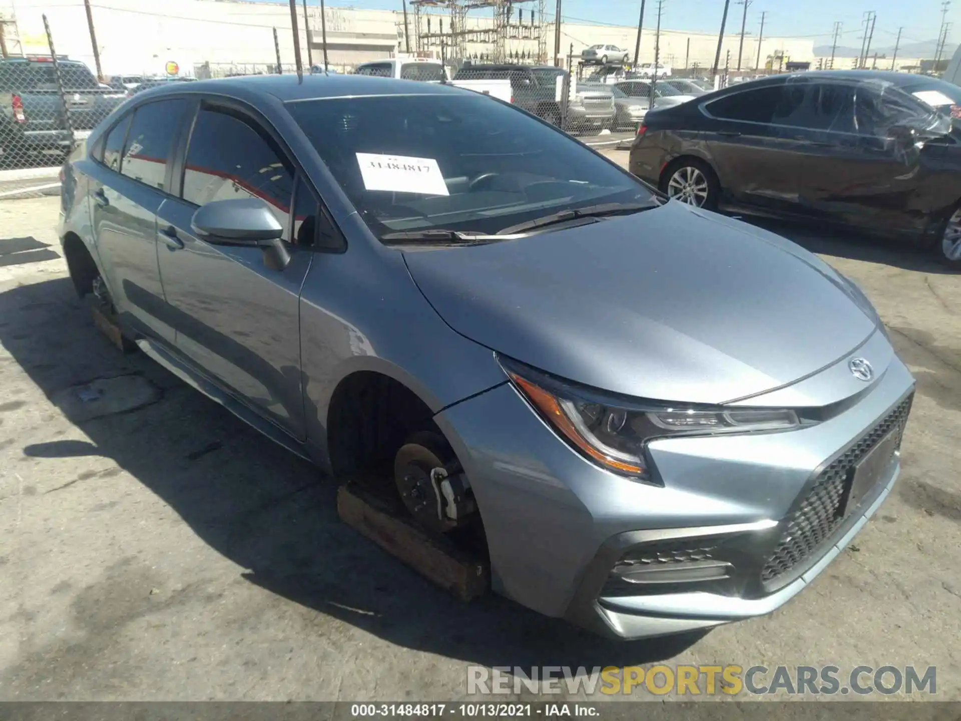 1 Photograph of a damaged car JTDS4RCE8LJ027079 TOYOTA COROLLA 2020