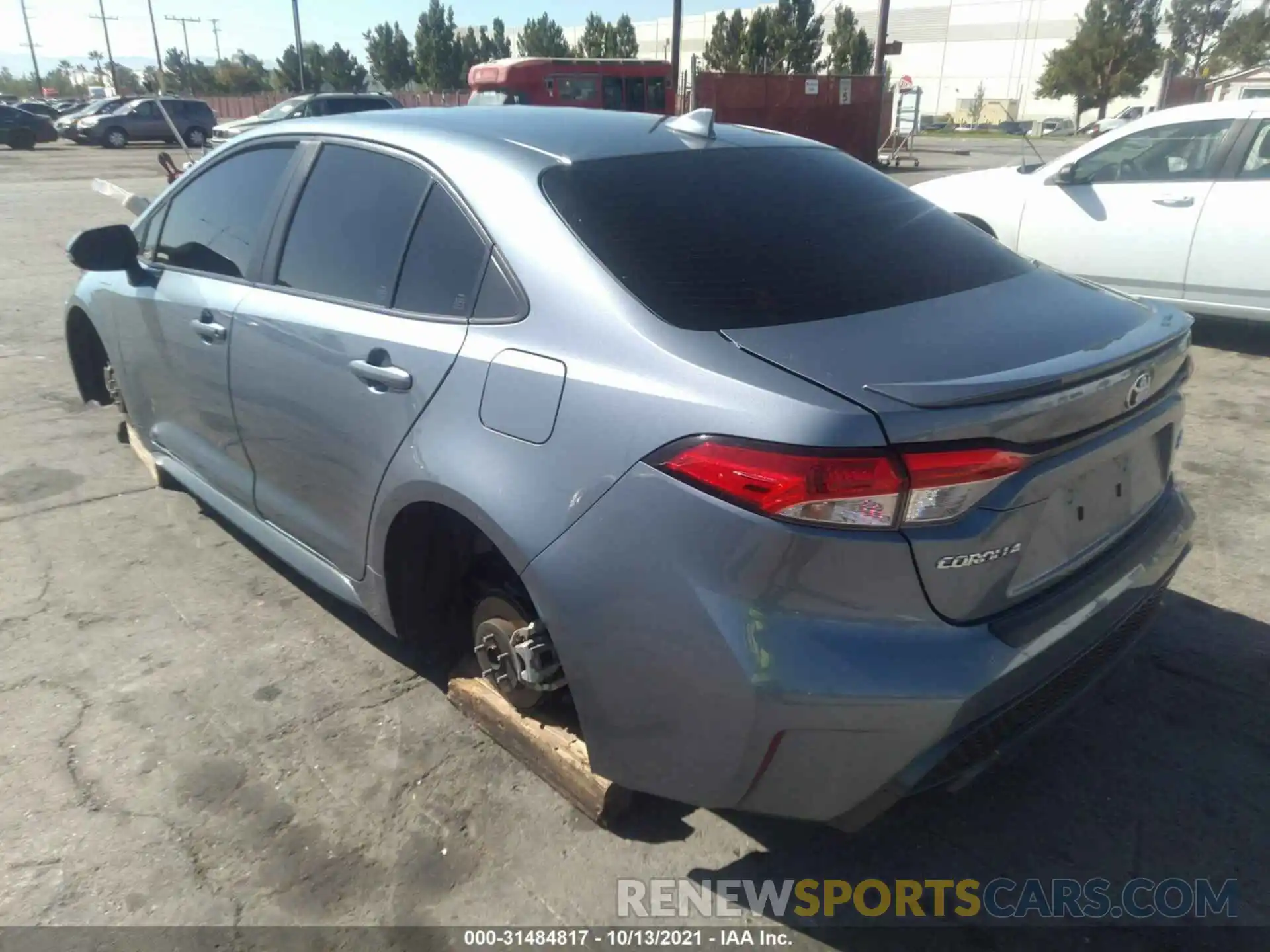 3 Photograph of a damaged car JTDS4RCE8LJ027079 TOYOTA COROLLA 2020