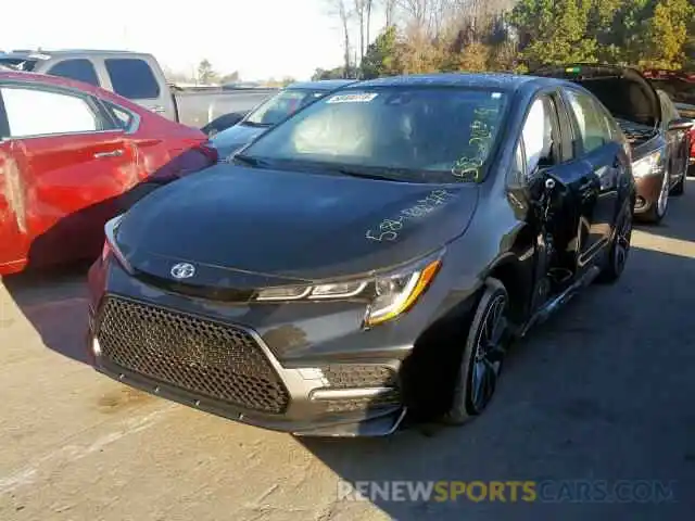 2 Photograph of a damaged car JTDS4RCE8LJ027597 TOYOTA COROLLA 2020