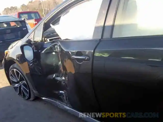 9 Photograph of a damaged car JTDS4RCE8LJ027597 TOYOTA COROLLA 2020