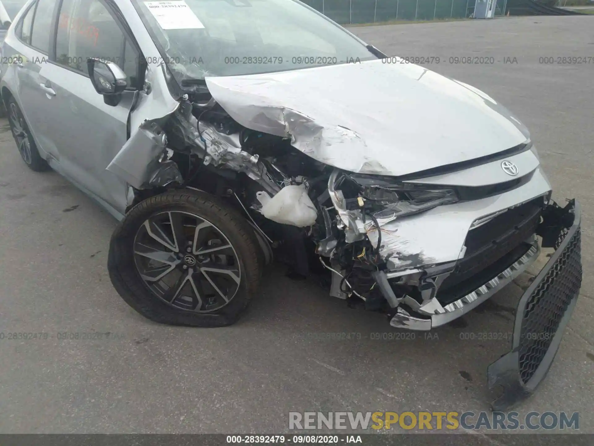 6 Photograph of a damaged car JTDS4RCE8LJ027633 TOYOTA COROLLA 2020