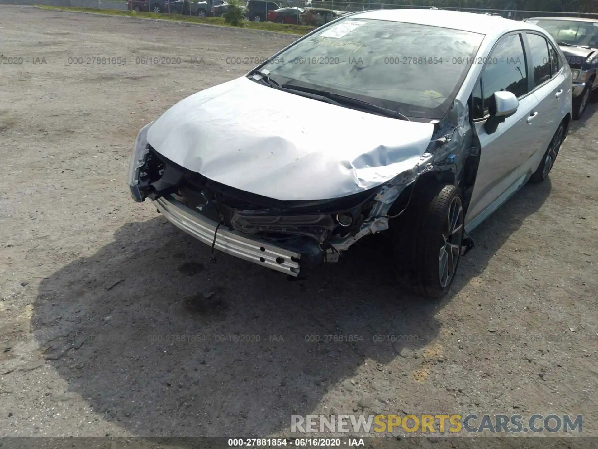 6 Photograph of a damaged car JTDS4RCE8LJ027745 TOYOTA COROLLA 2020