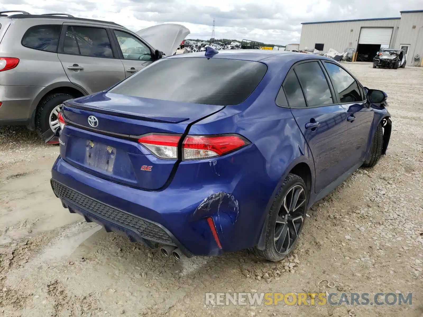 4 Photograph of a damaged car JTDS4RCE8LJ027955 TOYOTA COROLLA 2020