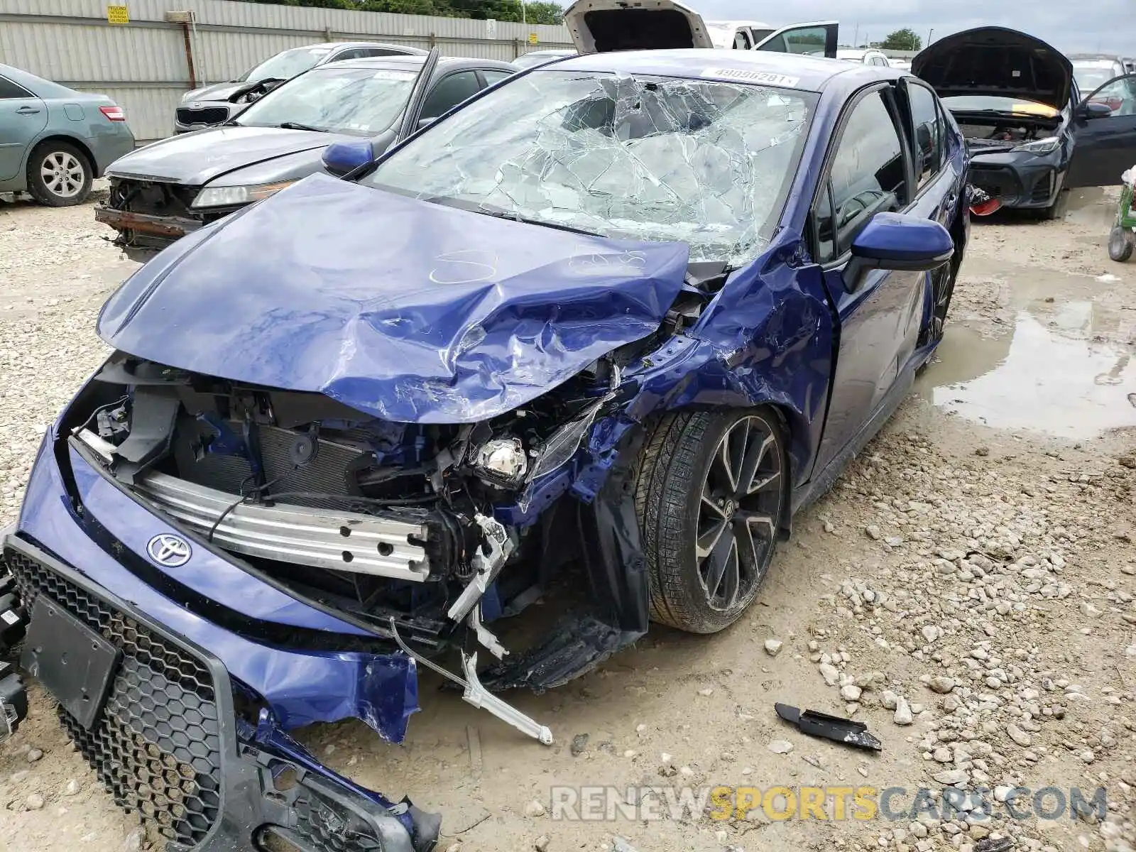 9 Photograph of a damaged car JTDS4RCE8LJ027955 TOYOTA COROLLA 2020