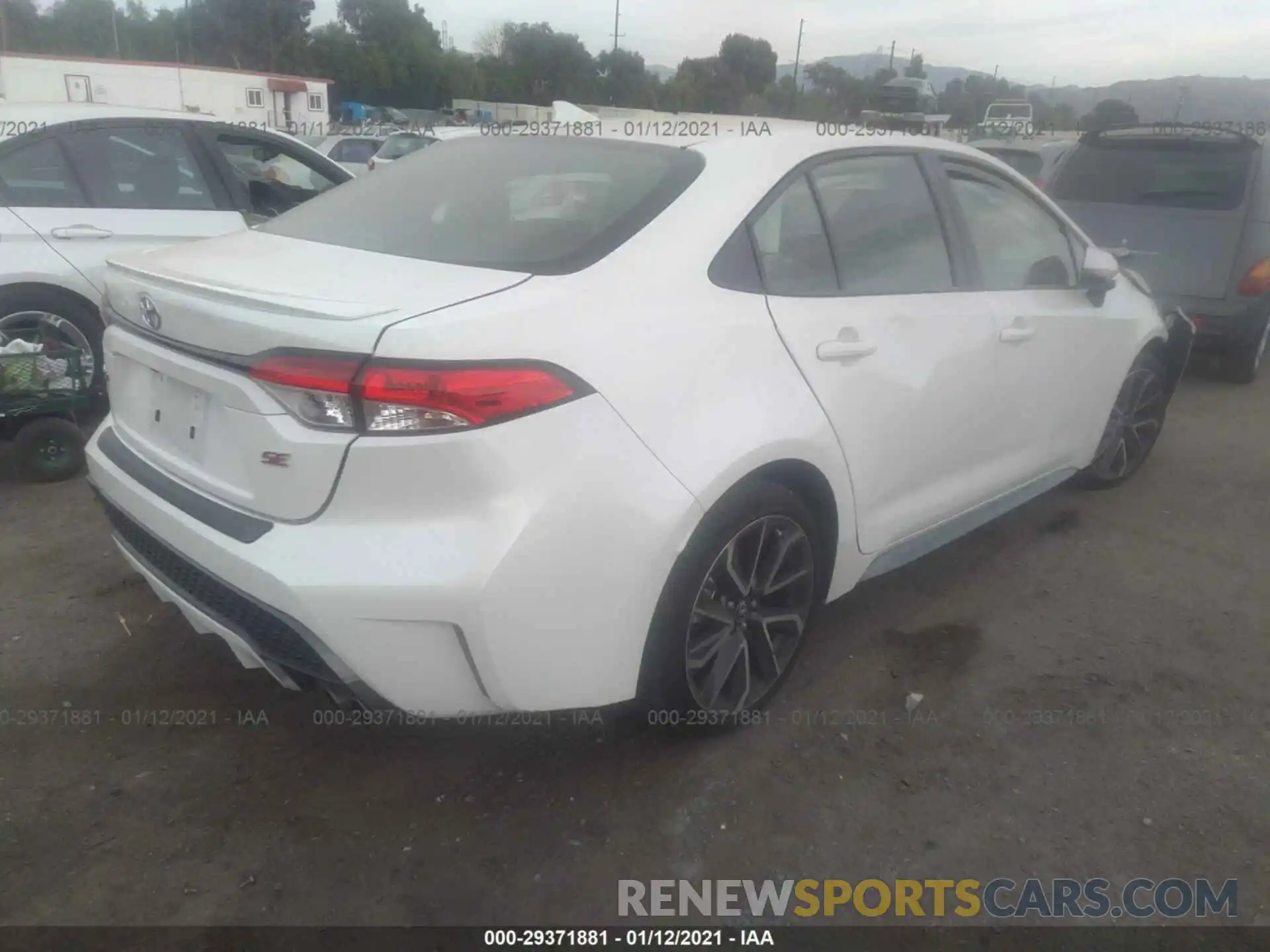 4 Photograph of a damaged car JTDS4RCE8LJ028555 TOYOTA COROLLA 2020