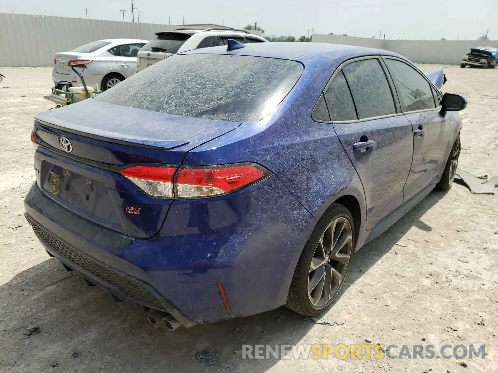 4 Photograph of a damaged car JTDS4RCE8LJ028670 TOYOTA COROLLA 2020