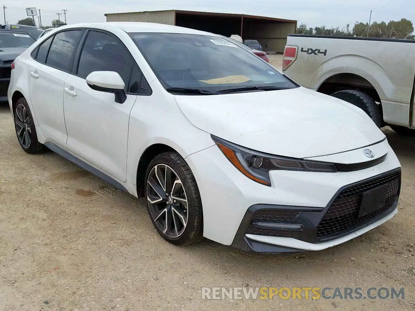 1 Photograph of a damaged car JTDS4RCE8LJ028779 TOYOTA COROLLA 2020