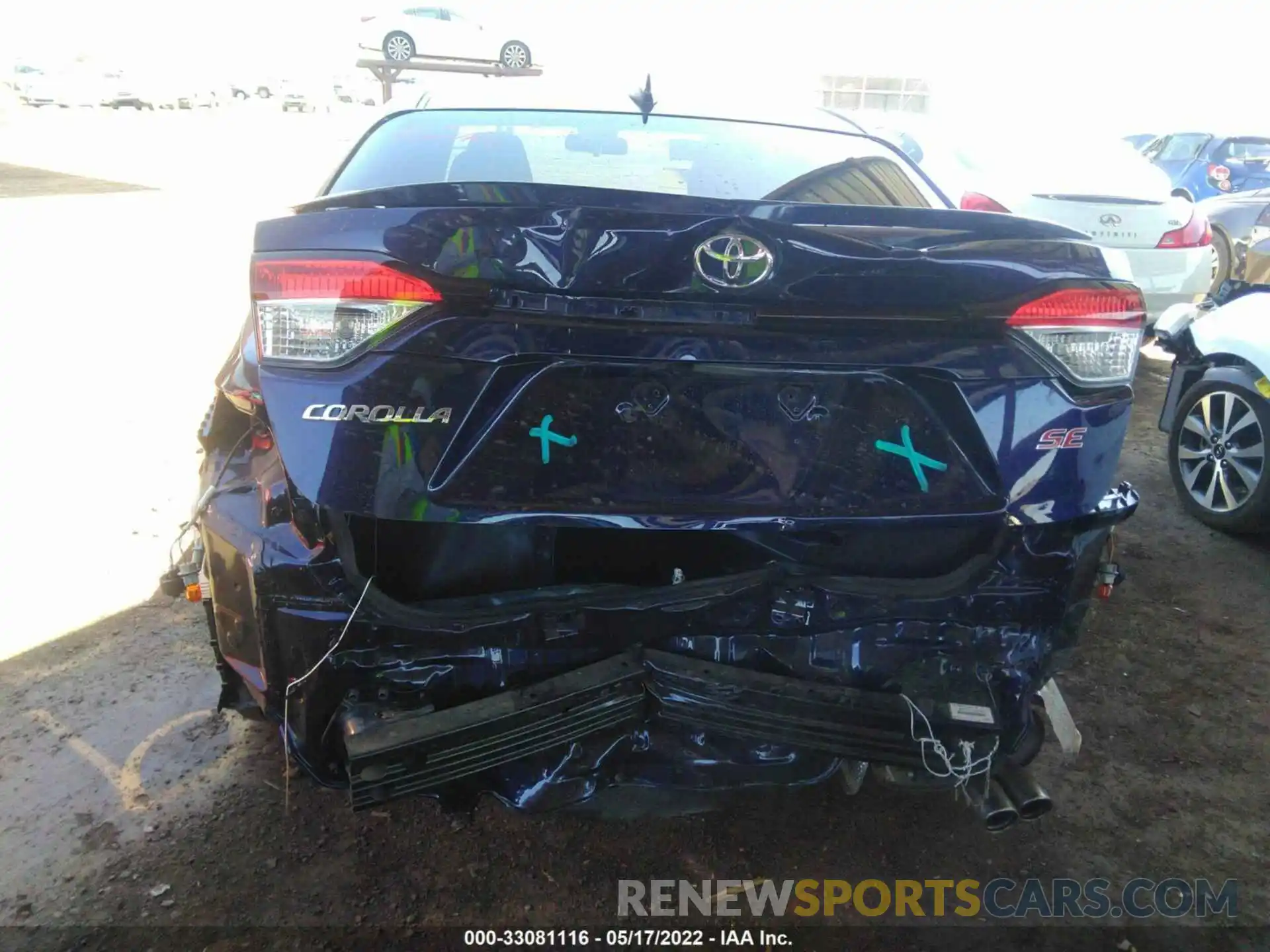 6 Photograph of a damaged car JTDS4RCE8LJ029883 TOYOTA COROLLA 2020