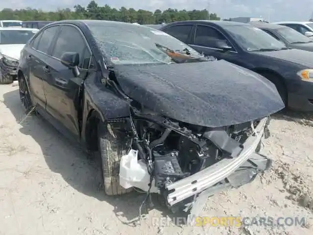 1 Photograph of a damaged car JTDS4RCE8LJ029897 TOYOTA COROLLA 2020