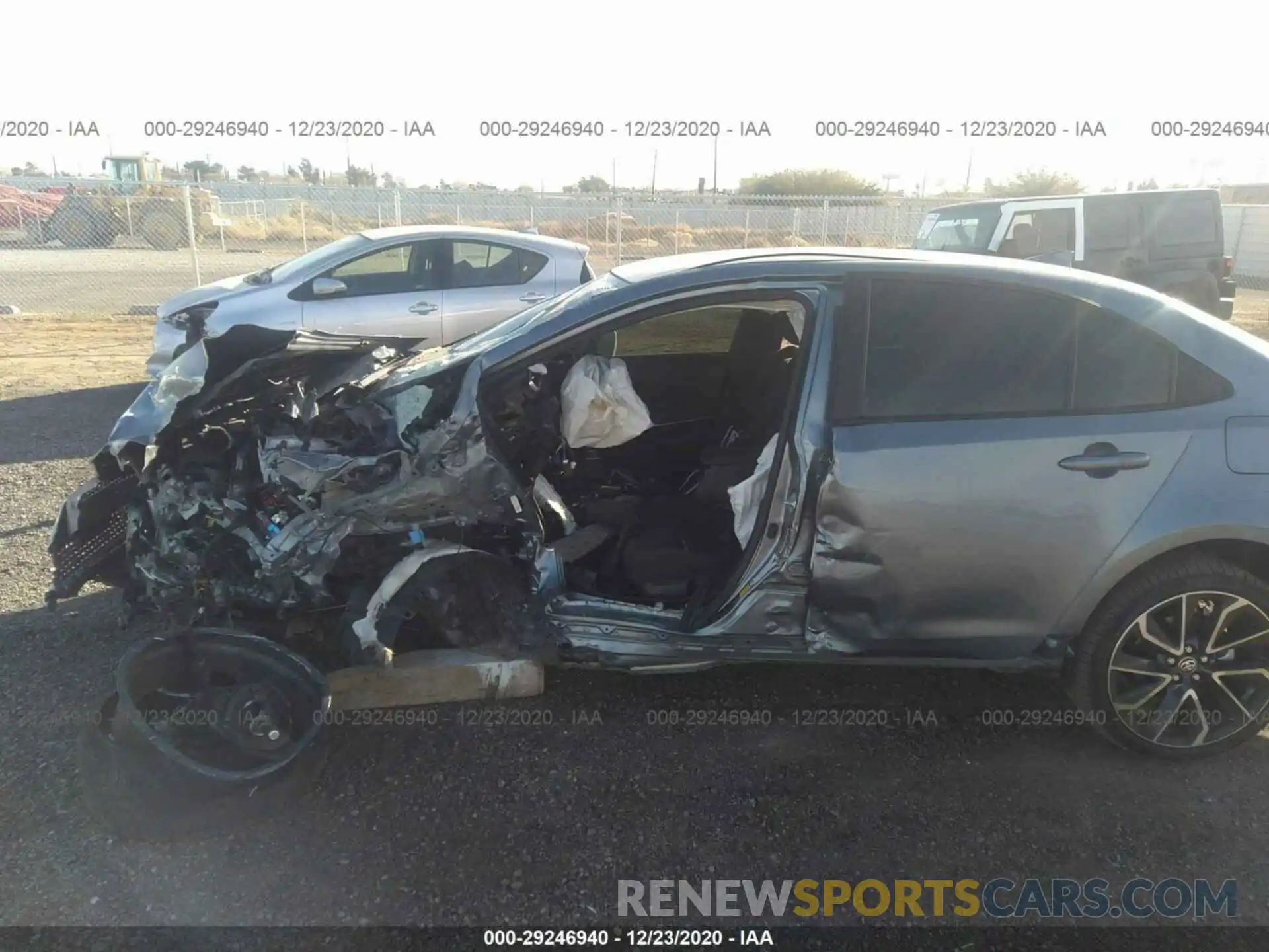 6 Photograph of a damaged car JTDS4RCE8LJ029964 TOYOTA COROLLA 2020