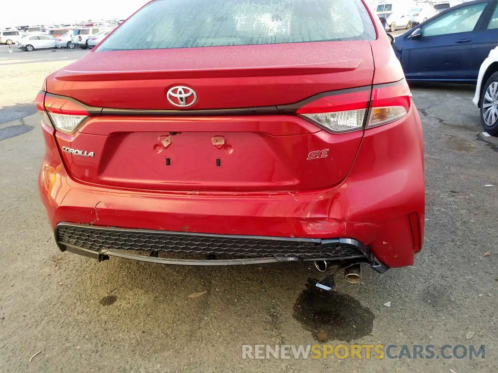 9 Photograph of a damaged car JTDS4RCE8LJ030032 TOYOTA COROLLA 2020